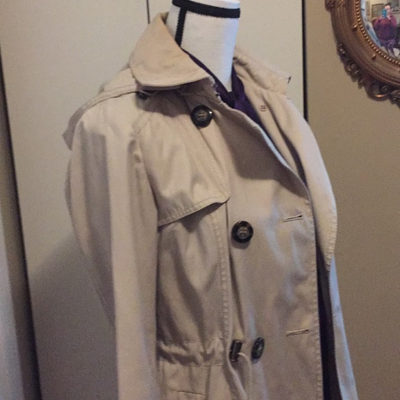 Laundry by Shelli Segal tan spring jacket - Picture 3 of 7